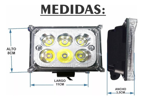 Faro Auxiliar Led Spot 1