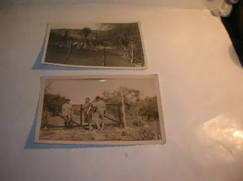 Antigua Fotografia Estancia Santa Isabel Campo Tranquera 0