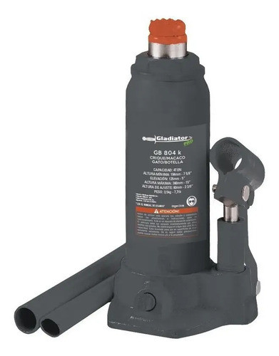 Gato Botella Hidráulico 6 Toneladas + Maletin Gladiator - Yn 0
