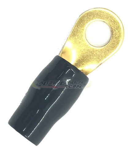 Terminal Aro Ojal 4 Gauge Blauline Negro 1