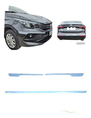 Protección De Paragolpes Fiat Cronos Reflectivo 0