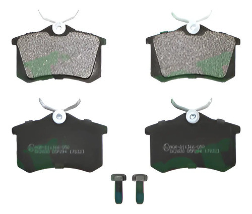 Pastillas De Freno Para Volkswagen Passat Iv 3b Traseras 0