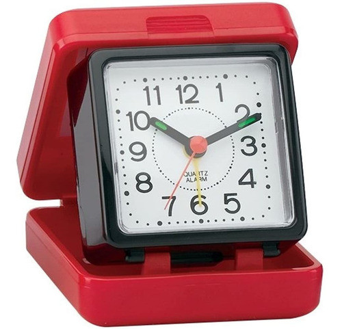 Impecca Waw25m1rk Travel Beep Despertador Rojo - Negro 0