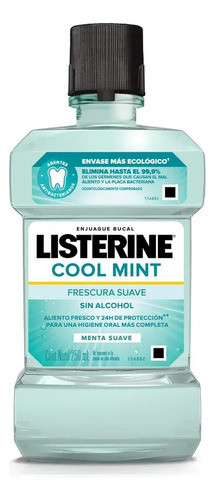 Enjuague Bucal Cool Mint Listerine 250 Ml. 0