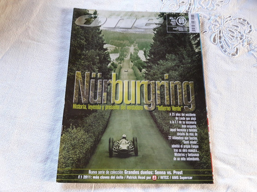 Revista One N° 69 Agosto 2011 Nurburgringa 35 Años Accidente 0