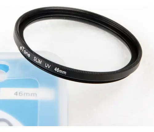 Etone 46mm Ultra Slim Ultravioleta Filtro Lente De Olympus M 1