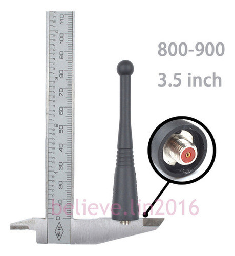 3,5 Pulgadas Uhf 800-900mhz Antena Para Motorola Xts3000 Man 1