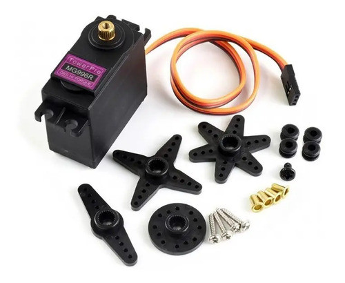 Servo Digital Mg996r Mg996 Torque 12kg Engranajes Metalicos 0