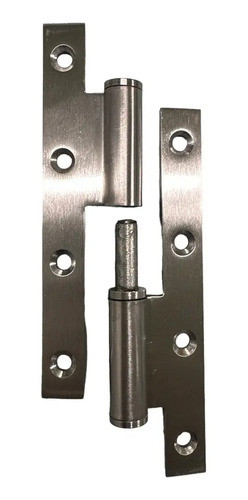 Bisagra Pomela Bronzen 5002 Acero Inox 140 X 55mm  Derecha U 1
