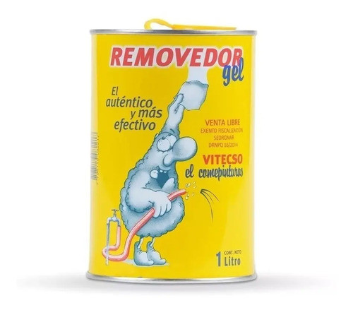 Removedor Gel Vitecso Decapante 1lts-pintu Zero R. Mejia 0
