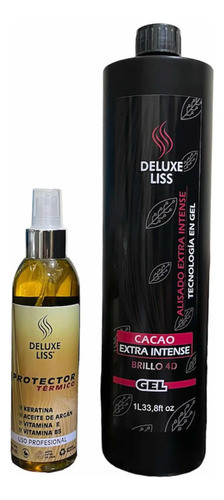 Kit Alisado Progresivo Extra Intense Gel+ Protector Térmico 0