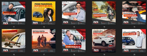 Plantillas Para Posteos De Redes - Pack Concecionaria Autos 1