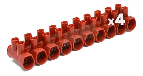 Bornera Divisible 2,5/4mm Tekox Pro Calidad X4u 1