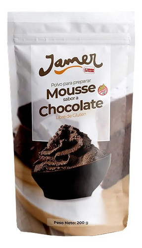 Mousse Chocolate Jamer 200 G Repostería - Ciudad Cotillón 0
