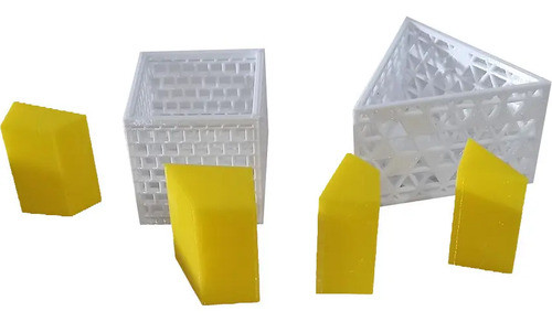 Puzzle Haberdasher Rompecabeza Cubo Y Prisma Tri Alvarena3d 0
