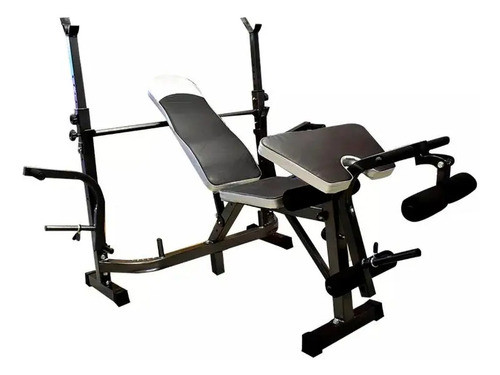 Banco Pecho + Scott + Barra 180 +2 Mancuernas +40kg 1