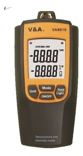 Medidor Digital De  Temperatura Y Humedad Relativa Display 1