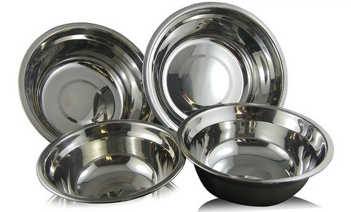 Set X30 Ensaladera Acero Inoxidable Bowl 15cm Liviana Centro 0
