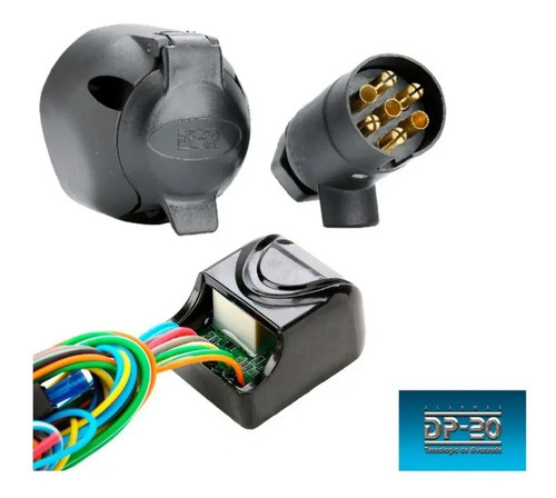Modulo Emulador De Luces Para Trailer 6 Vías + Ficha 3926/20 1