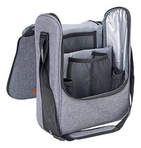Bolso Térmico Picnic Set De Mate Kit De Vino Traful + Lona 1