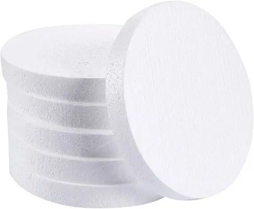 Discos De 5 Cm  Telgopor 10 Kg Pak 10 Und 40 Cm Diametro 0