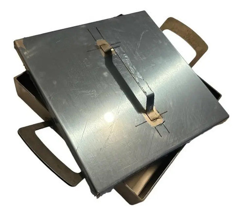Plancha Bifera Simple 1 Hornalla Con Tapa Acero Inoxidable 0
