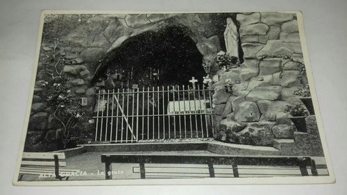 Postal Cordoba Alta Gracia Gruta De Lourdes Sin Circular 0