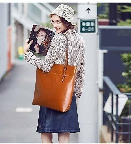 Bolsa De Hombro De Trabajo Para Mujeres De Cuero Suave (mejo 1