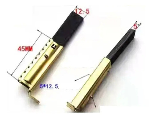 Carbón Con Vaina Para Lavarropas - 12.5mm - Par 1