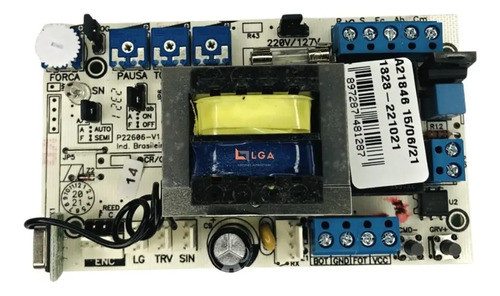 Placa Plaqueta Central Porton Motor Corredizo Ppa 4 Trimpots 0