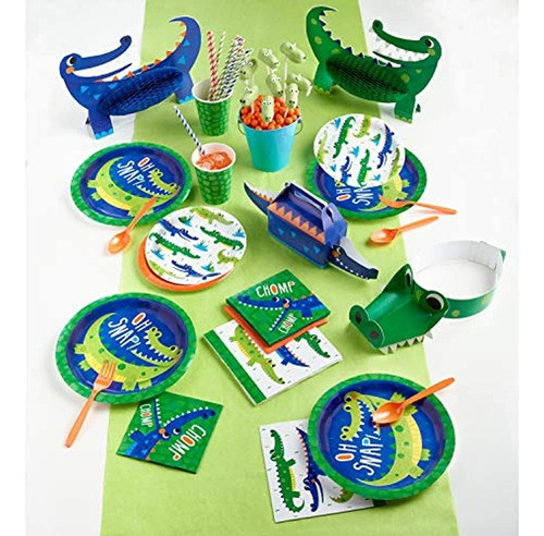 Mantel De Papel Alligator Birthday Party, 1 Ct 1