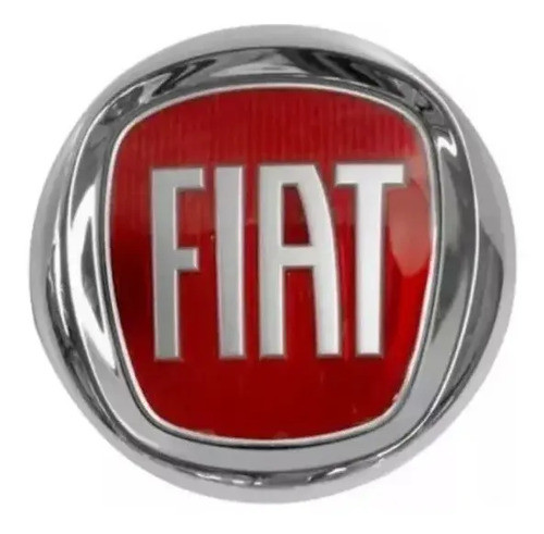 Insignia Careta Delantero Chica Roja -original- Fiat Idea 06 0