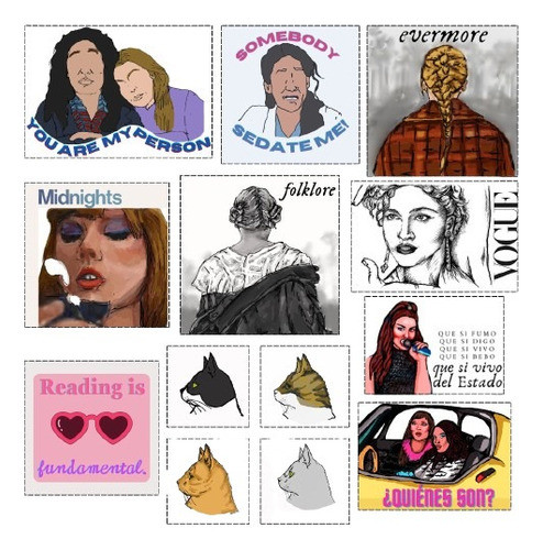 Plancha De Stickers Personalizados 0