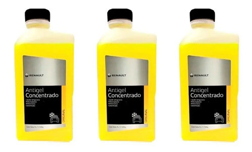 Combo X3 Liquidos Refrigerantes Antigel Renault 7711819132 1