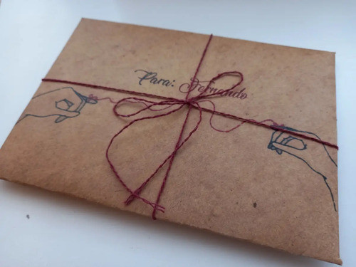 Carta Leyenda Hilo Rojo Regalo Original 1