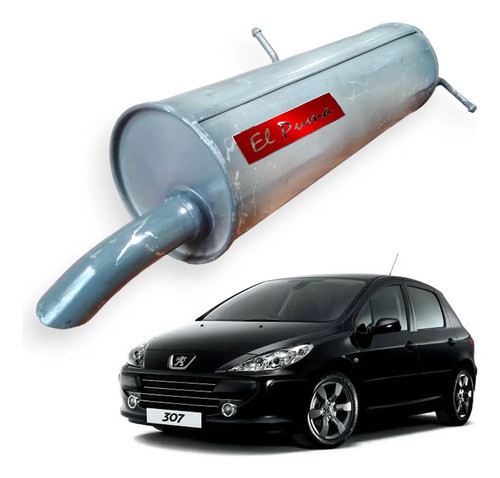 Silenciador Trasero Peugeot 307 1.6 16v Reforzado, El Puma 0
