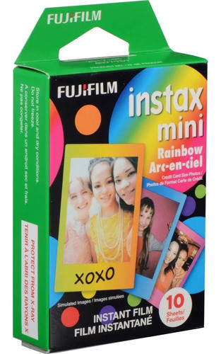 Rollo Fujifilm Instax Mini Rainbow Entrega 1