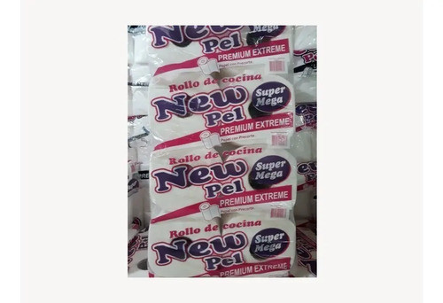 Rollo De Cocina New Pel 8 Rollos X 200 Paños 1