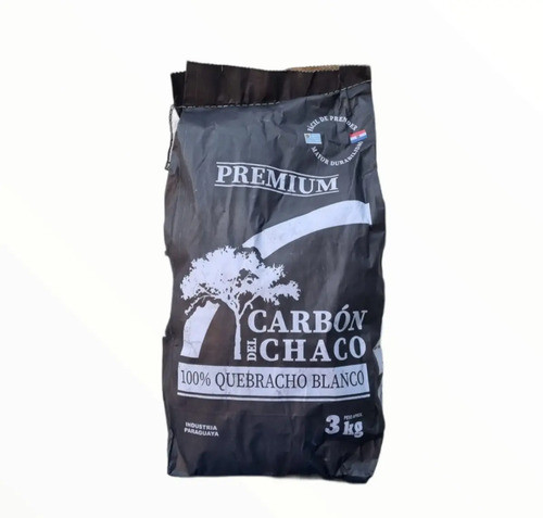 Carbón Premium 100% Quebracho Blanco 15k Ideal Barbacoas 1