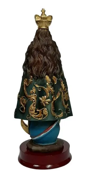 Virgin of Caacupé Statue Patron Saint of Paraguay 15 cm Resin Religious Figure