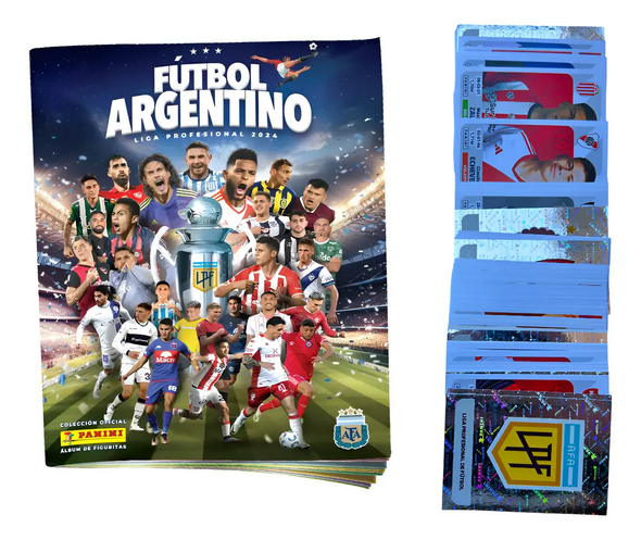 Panini Argentine Soccer 2024 Complete Album Kit - New with All 491 Stickers to Paste