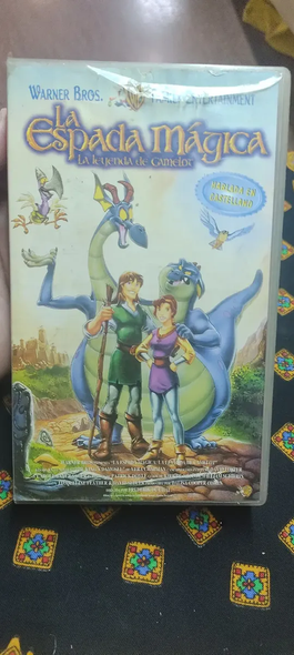 Película Vhs La Espada Mágica La Leyenda De Camelot (Usado)