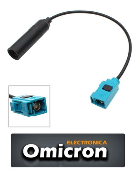 Ficha Antena Adaptador Iso Hembra Fakra Peugeot Citroen Vw 0