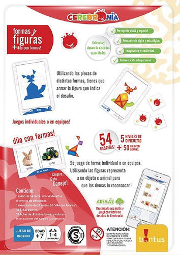 Formas Y Figuras  - Juego De Ingengio - Bontus Art. 652 1