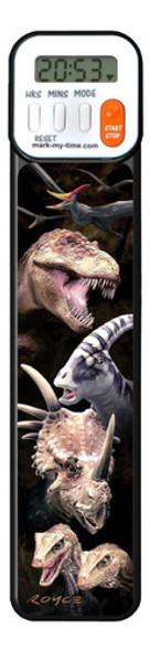 Señalador De Libros Y Temporizador De Lectura Digital (dino) 0