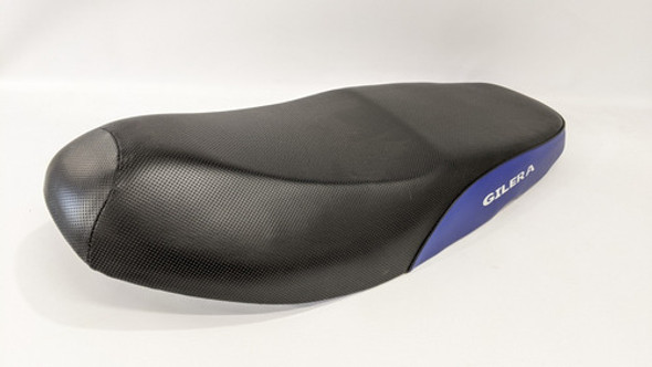 Asiento Gilera Smash 110 Base Original Negro Con Azul 1