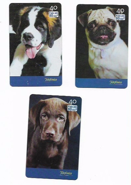 Cartao Telefonico -serie Filhotes De Cães 0