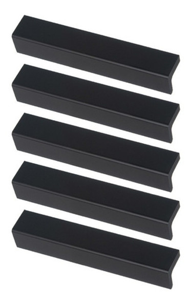 Manija Tirador Barral L Aluminio Negro 128mm Bronzen 0