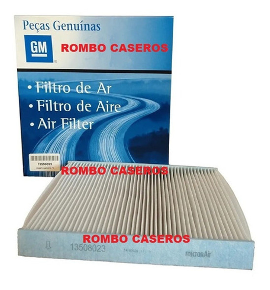 Filtro Habitaculo Chevrolet Cruze 1.4t Onix M/n 1.0t 1.2 Gm 0