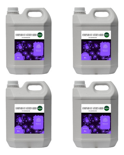 Amonio Cuaternario Desinfectante Bactericida Calidad Premium 0